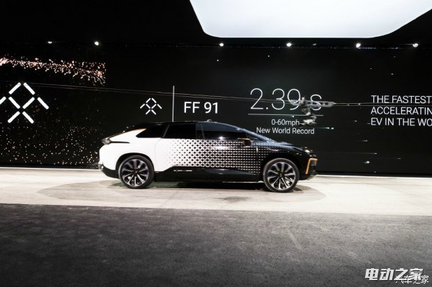 2017 CES：纯电动SUV Faraday Future FF 91首发