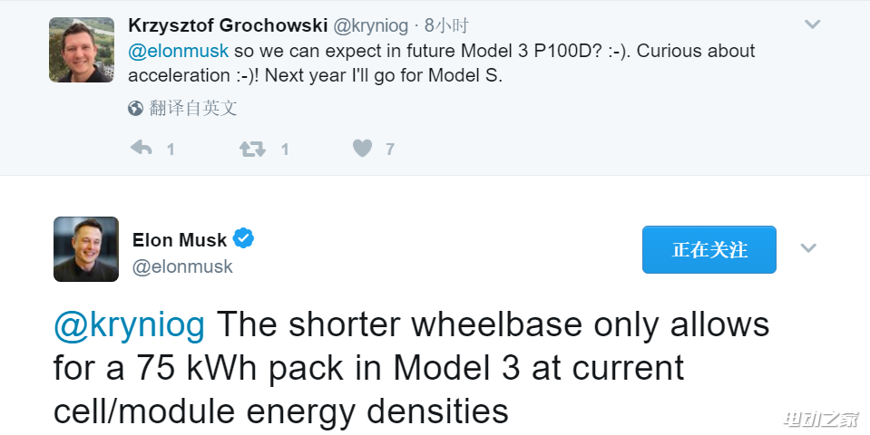 ˵ĵһ̨綯˹Model 3Ϣع